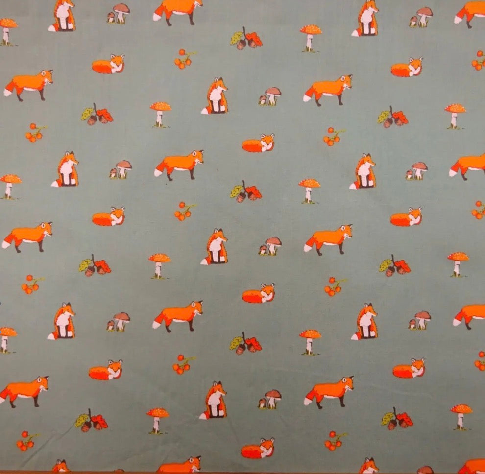 Fox Woodland Wristlet
