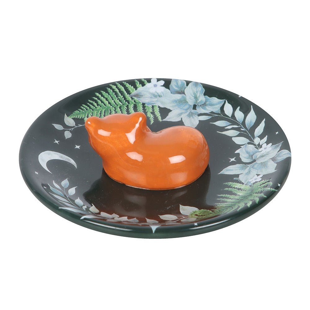 Green Fox Trinket Dish - Willow Shack Collective