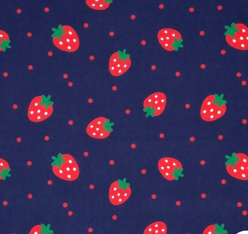 Strawberry Fields – Floral Wristlet Keychain - Willow Shack Collective
