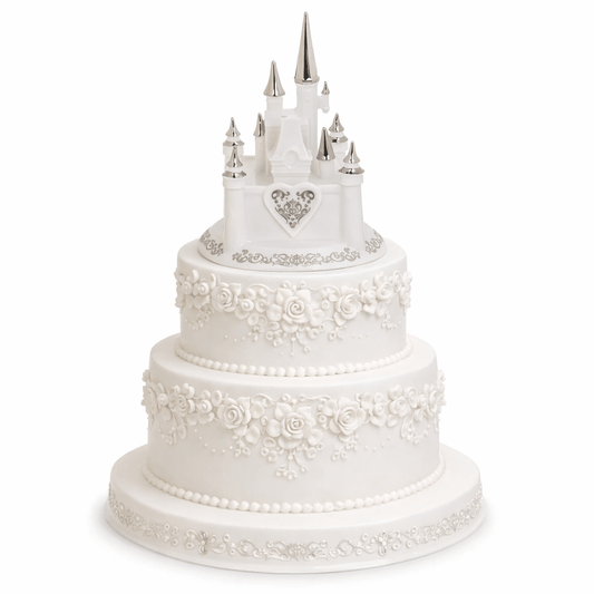 Disney Parks Fairy Tale Weddings Fantasyland Castle Cake Topper - Willow Shack Collective