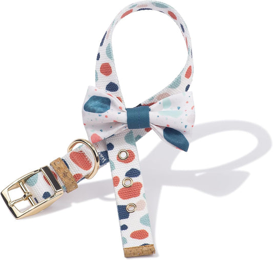 Dog Collar and Bow Matching Set - Willow Shack Collective
