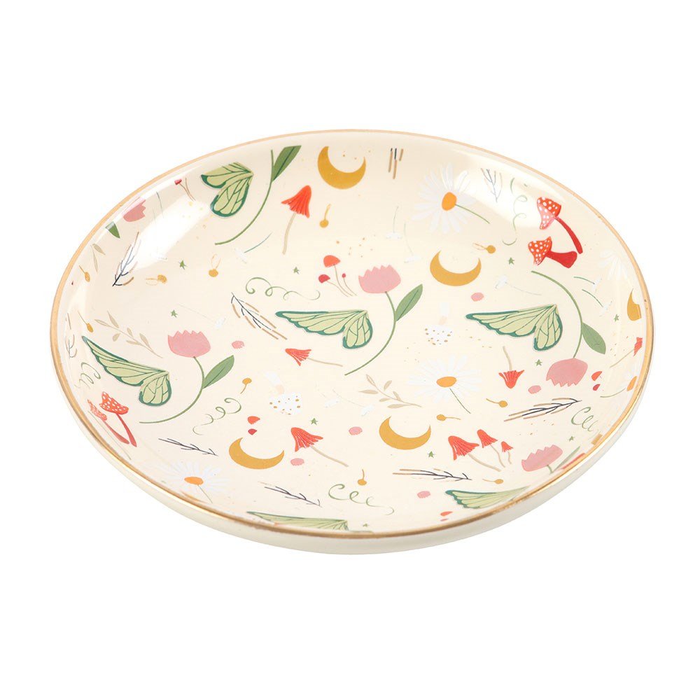 Fairy Folklore Print Trinket Dish - Willow Shack Collective