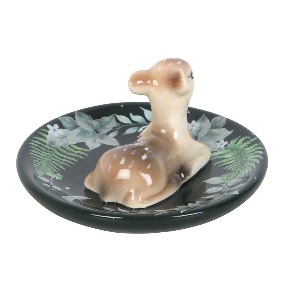 Green Fawn Trinket Dish - Willow Shack Collective