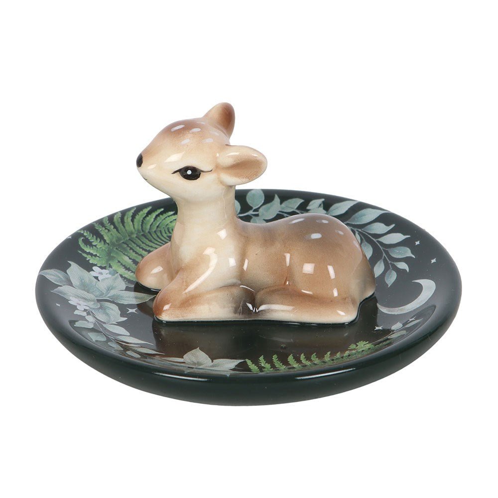Green Fawn Trinket Dish - Willow Shack Collective