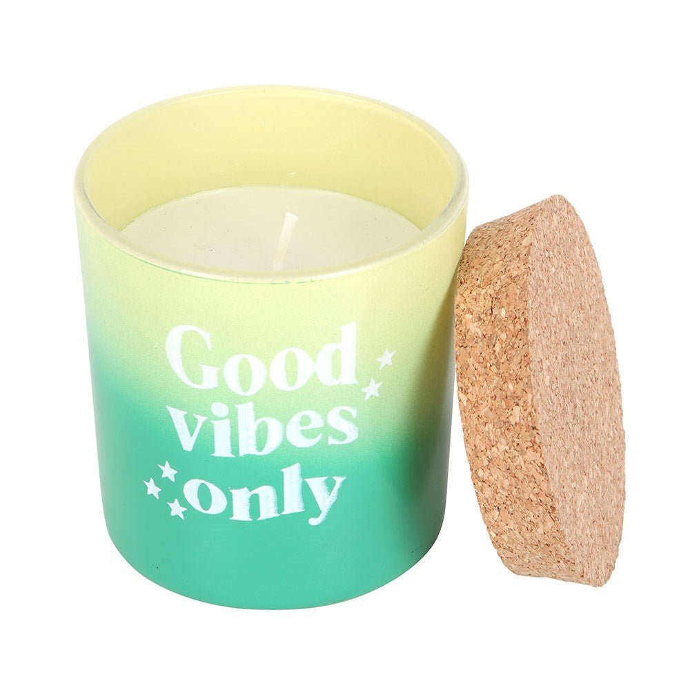 Good Vibes Only Mandarin & Bergamot Candle - Willow Shack Collective
