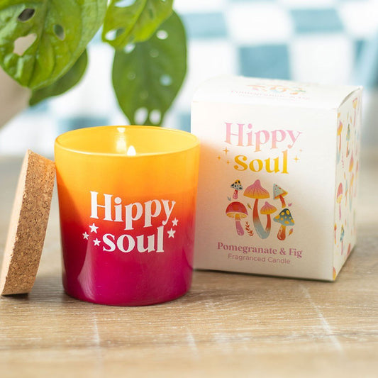 Hippy Soul Pomegranate & Fig Candle - Willow Shack Collective