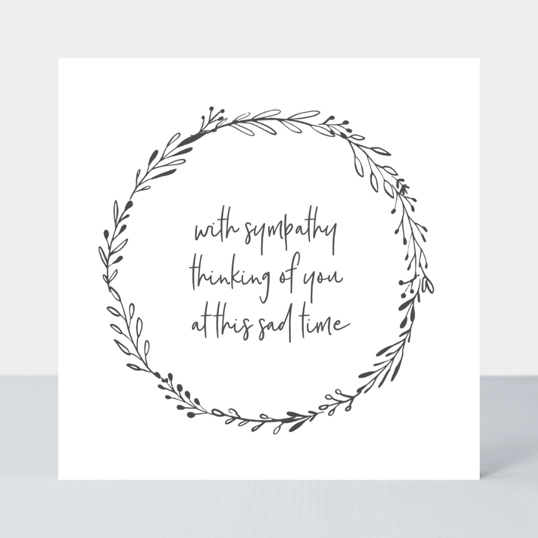 Little Words With Sympathy Card - Willow Shack Collective