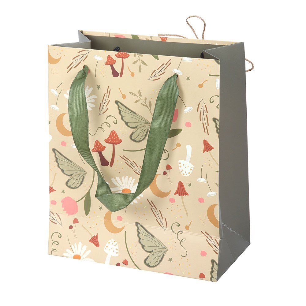 Medium Fairy Folklore Print Gift Bag - Willow Shack Collective