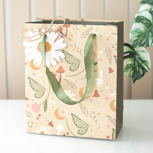 Medium Fairy Folklore Print Gift Bag - Willow Shack Collective