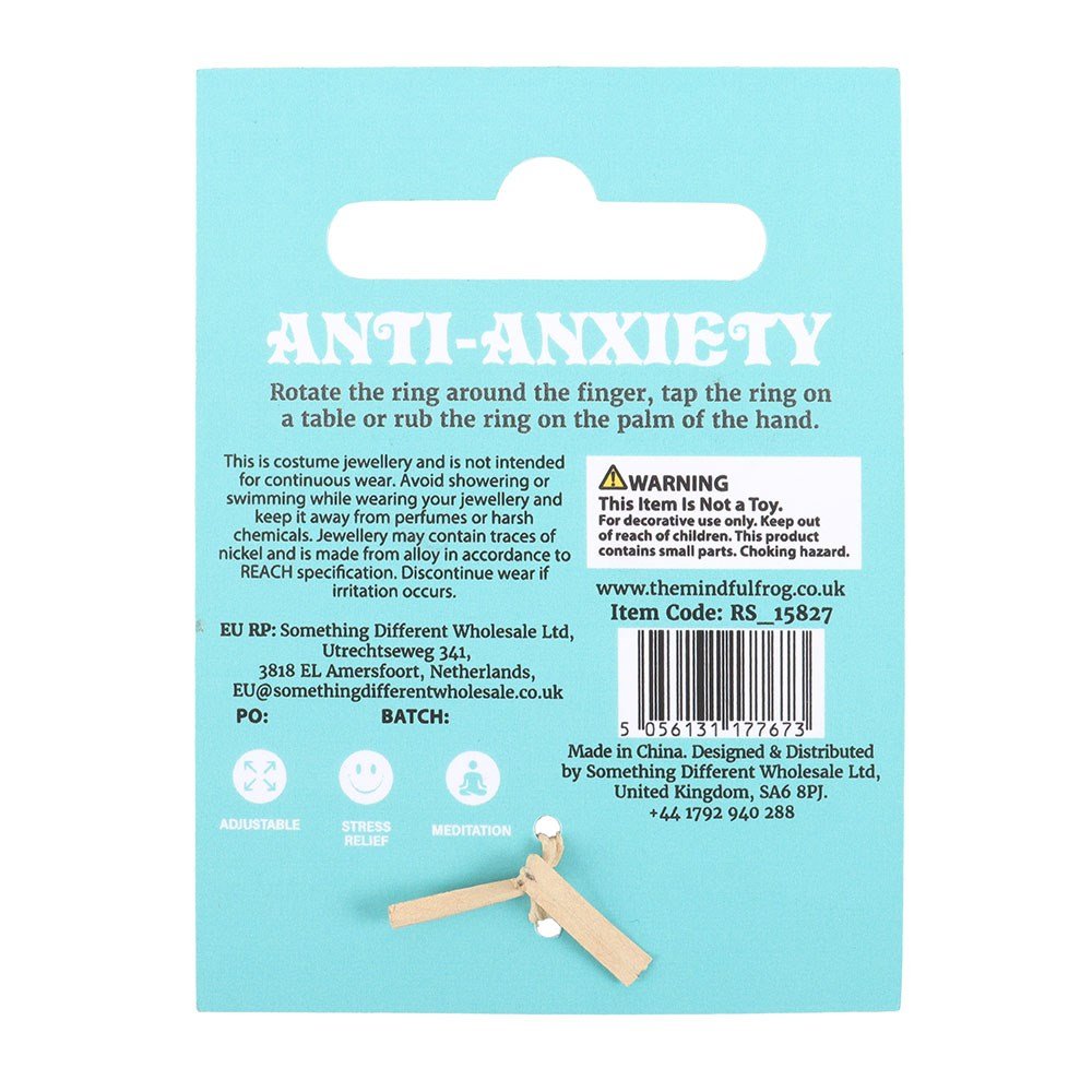 Rain or Shine Anti - Anxiety Fidget Ring - Willow Shack Collective