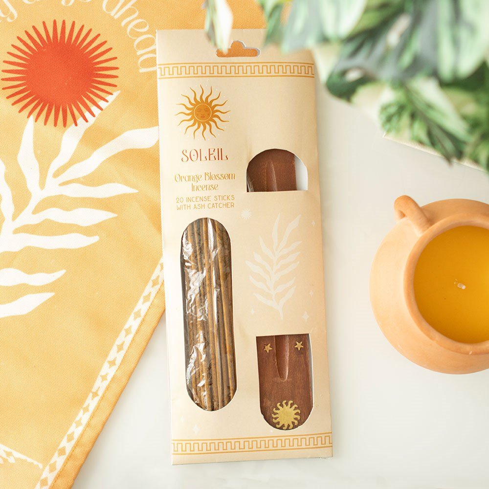 Soleil Orange Blossom Incense Stick Gift Set - Willow Shack Collective