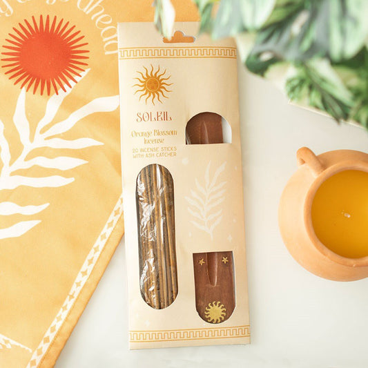 Soleil Orange Blossom Incense Stick Gift Set - Willow Shack Collective