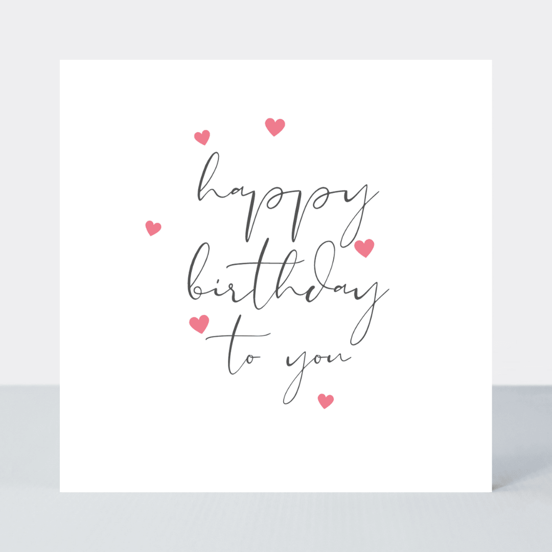 Something Simple Happy Birthday To You Card - Willow Shack Collective