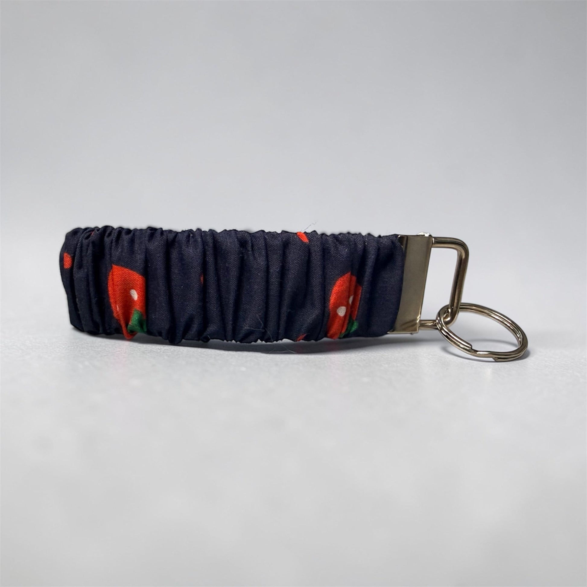 Strawberry Fields – Floral Wristlet Keychain - Willow Shack Collective