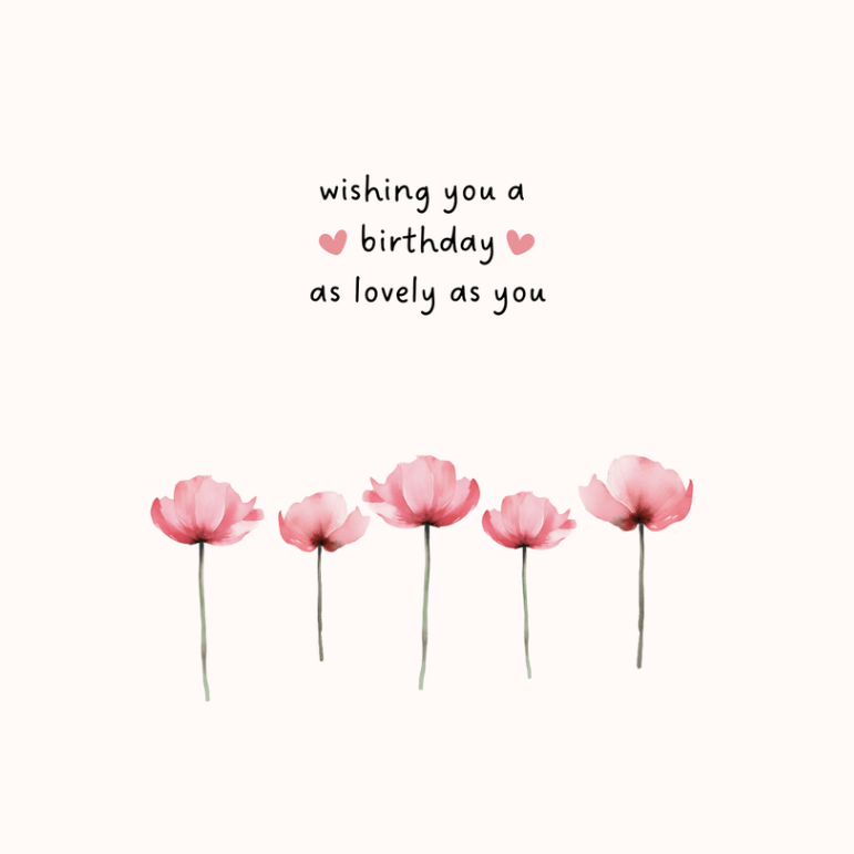 Woodland Wishes Birthday As Lovely As You Card - Willow Shack Collective