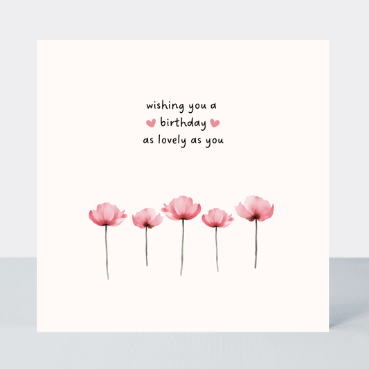 Woodland Wishes Birthday As Lovely As You Card - Willow Shack Collective